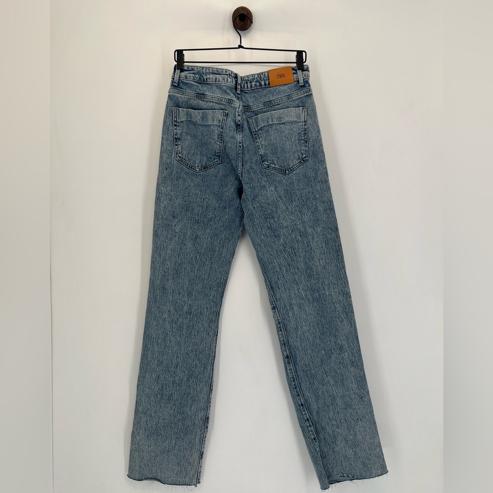 Zara Straight Long Jeans - Picture 6 of 7